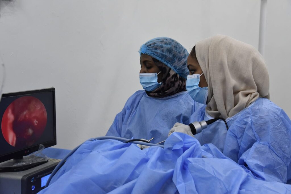 طبيبتان بمستشفى أطباء بورتسودان