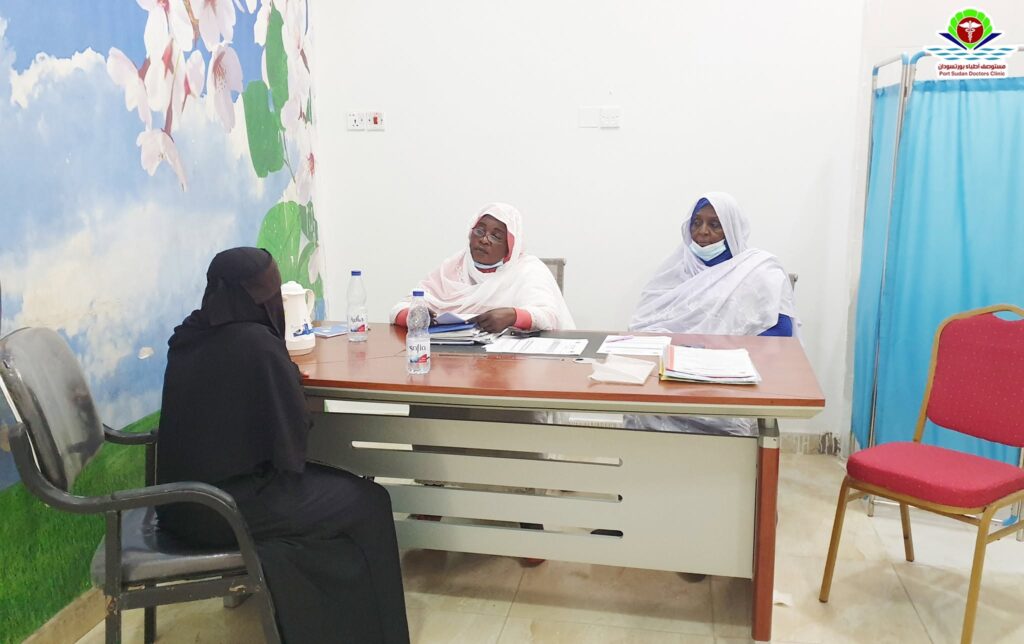 قابلتان بمستشفى أطباء بورتسودان